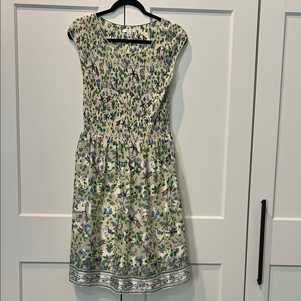 Sophie Max Green and Blue Floral Dress